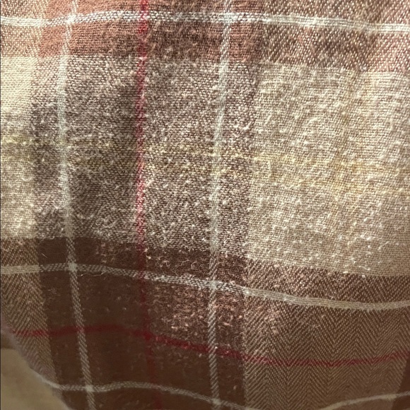 L.L. Bean Short Barn Ranch Beige Chocolate Brown Corduroy Jacket - Picture 10 of 13